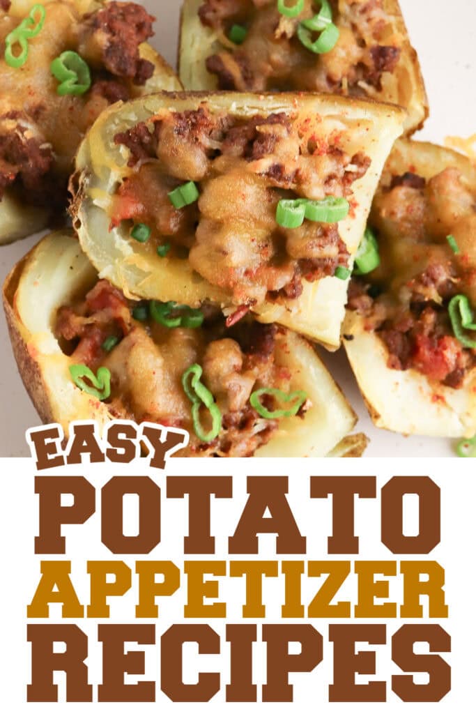 potato appetizer recipes - Potato Skins Tacos