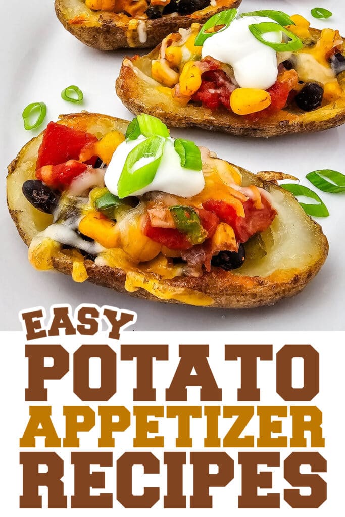 potato appetizer recipes - Southwest Potato Skins