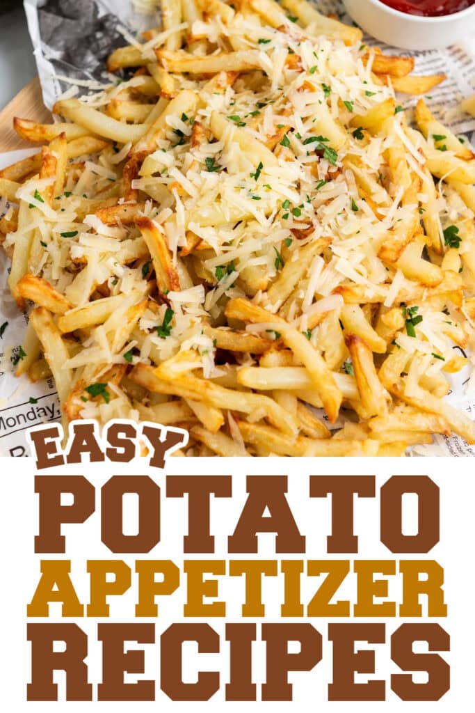potato appetizer recipes - air fryer parmesan truffle fries