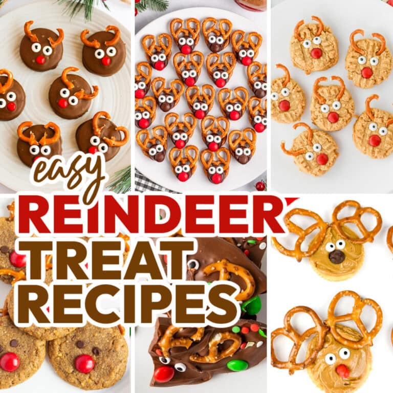 reindeer themed treats featured image