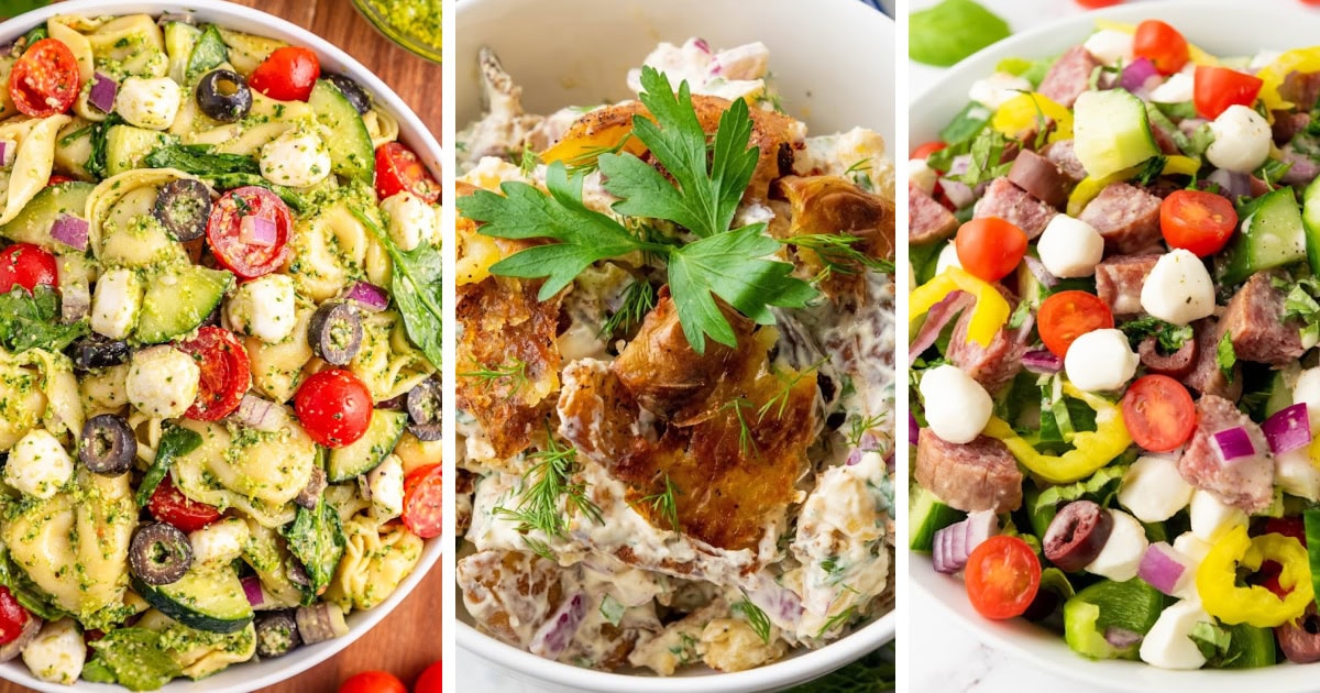 Healthy &amp; Hearty Salad Recipes for Everyday Meals - Bite-Sized Bash
