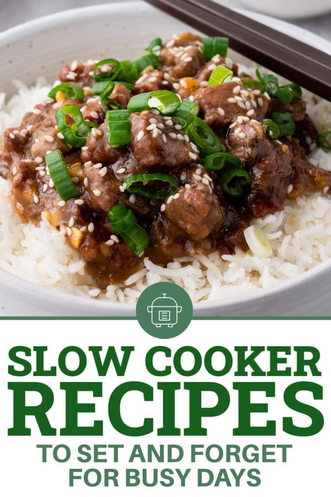 slow cooker recipes - Slow Cooker Mongolian Beef