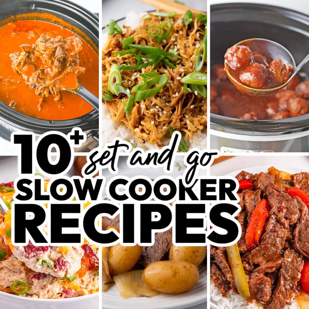 slow cooker recipes featured image