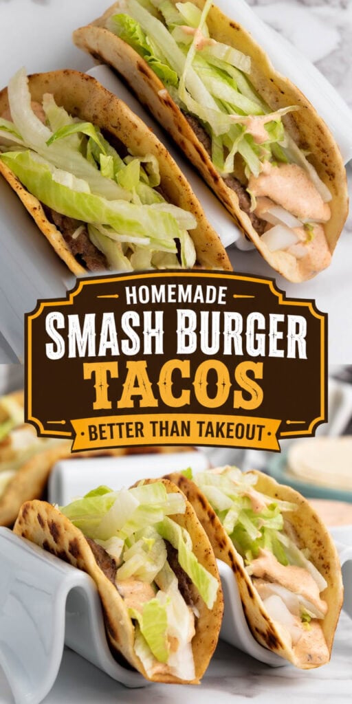 smash burger tacos - tacos recipes