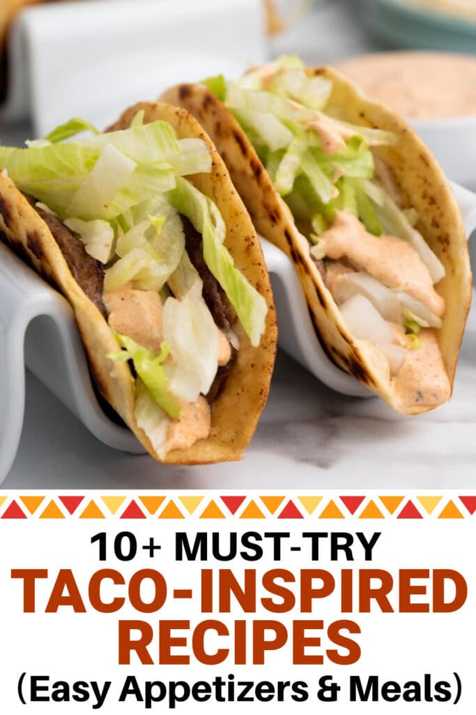 taco inspired recipes - Smash Burger Tacos