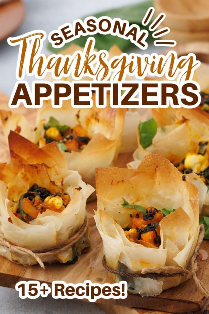 thanksgiving appetizer pin image