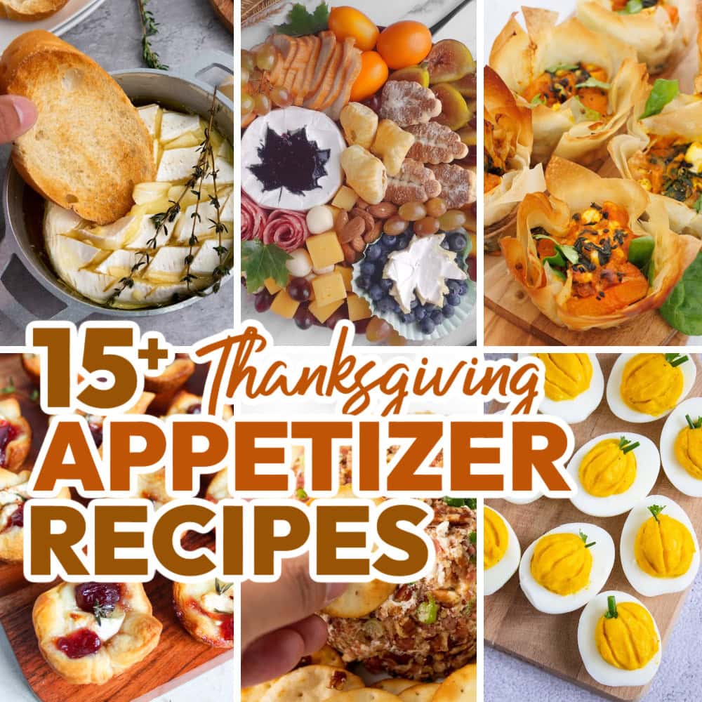 thanksgiving appetizer social media image