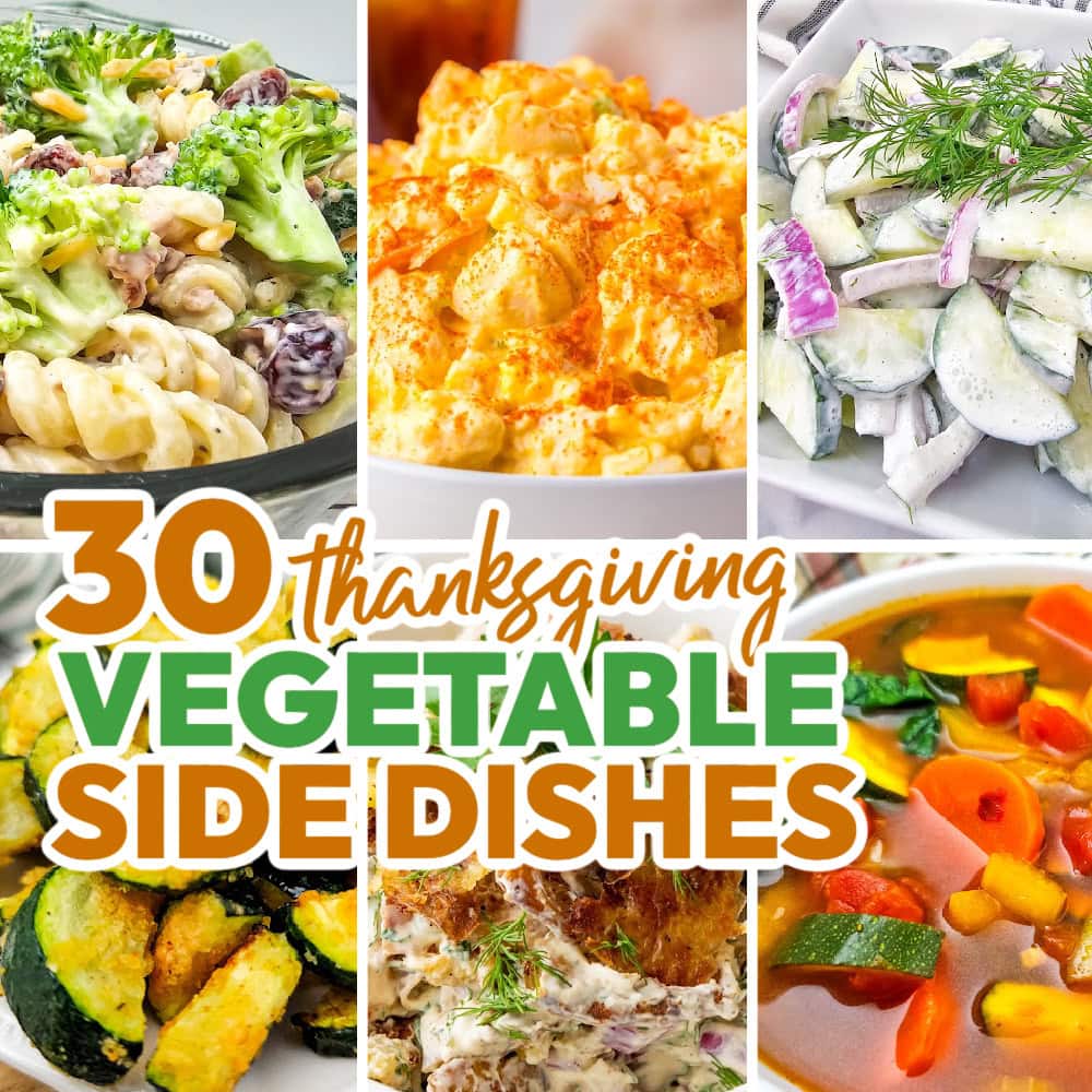 30 Healthy and Delicious Thanksgiving Vegetable Sides