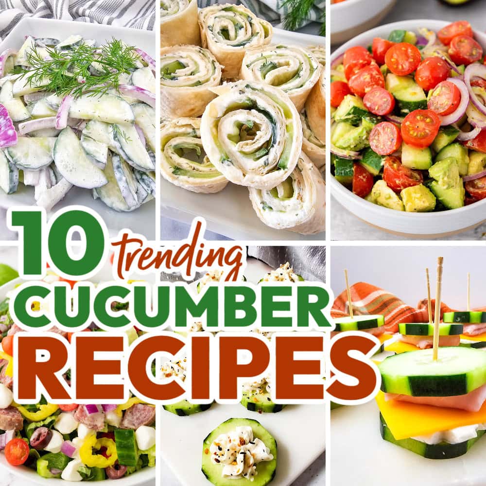 Trending Cucumber Recipes