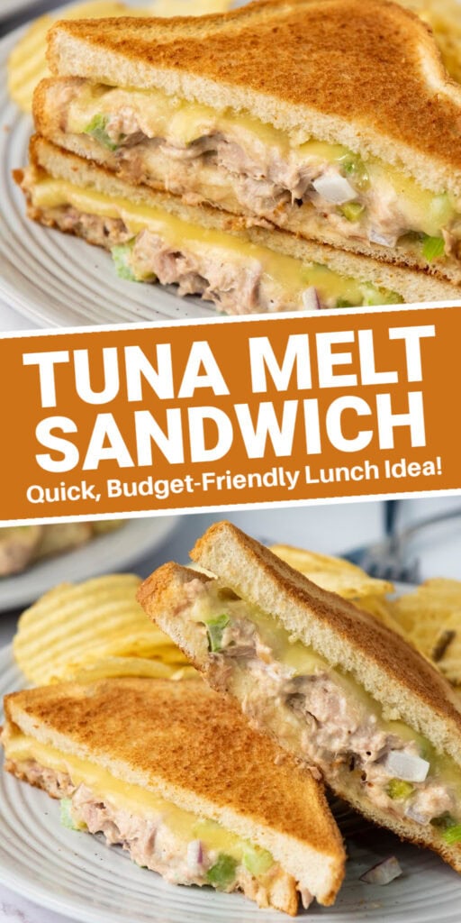tuna melt sandwich - lunch recipes