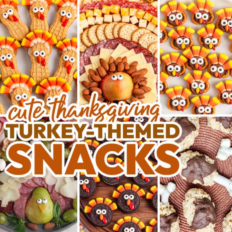 turkey themed snack featured image