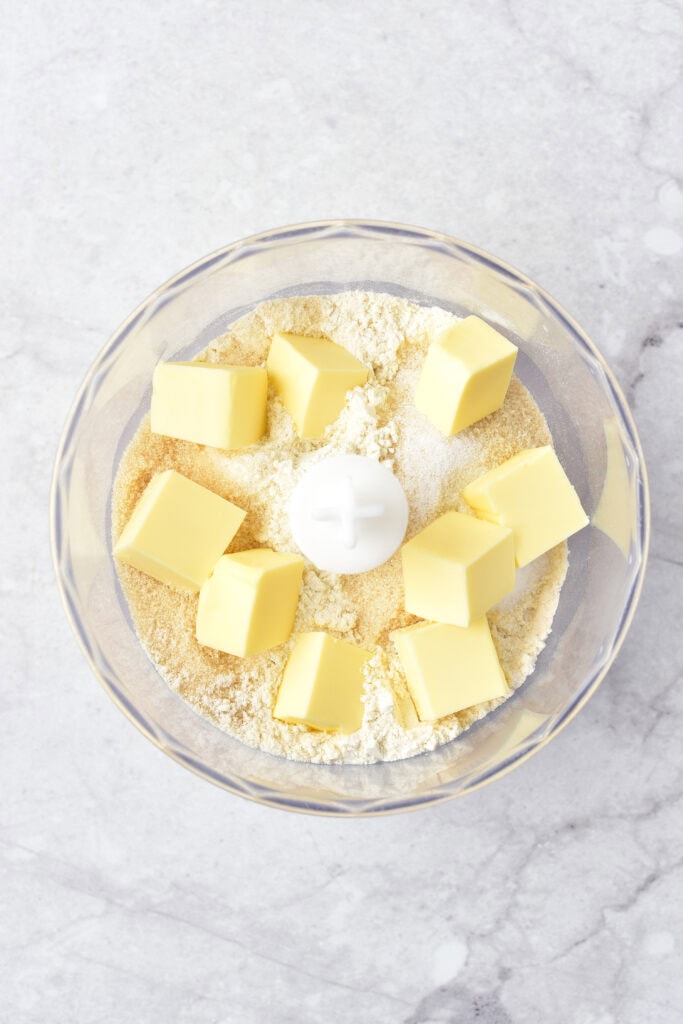 pecan pie bars process photo