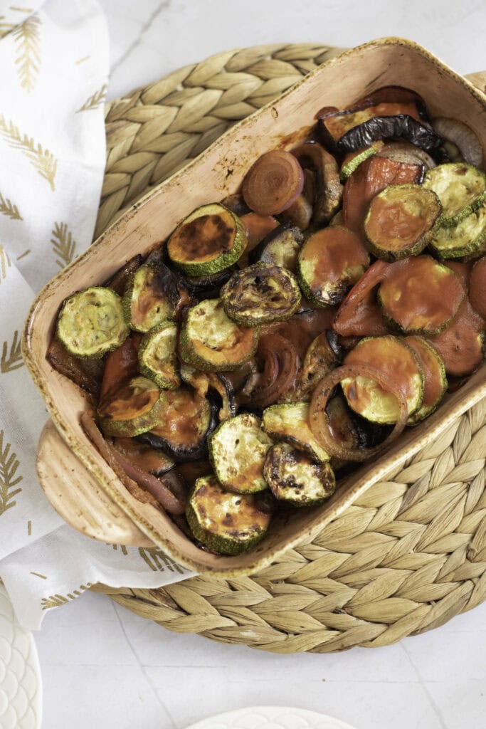 ratatouille casserole process photo