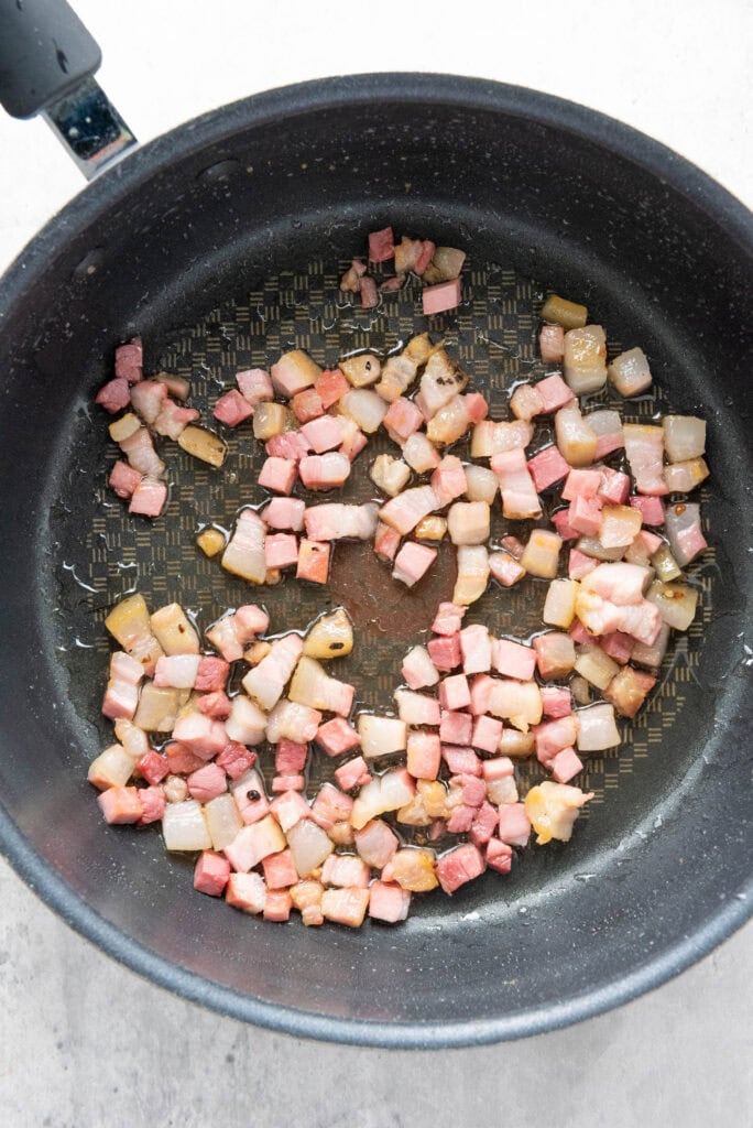 creamy brussels sprouts process photo