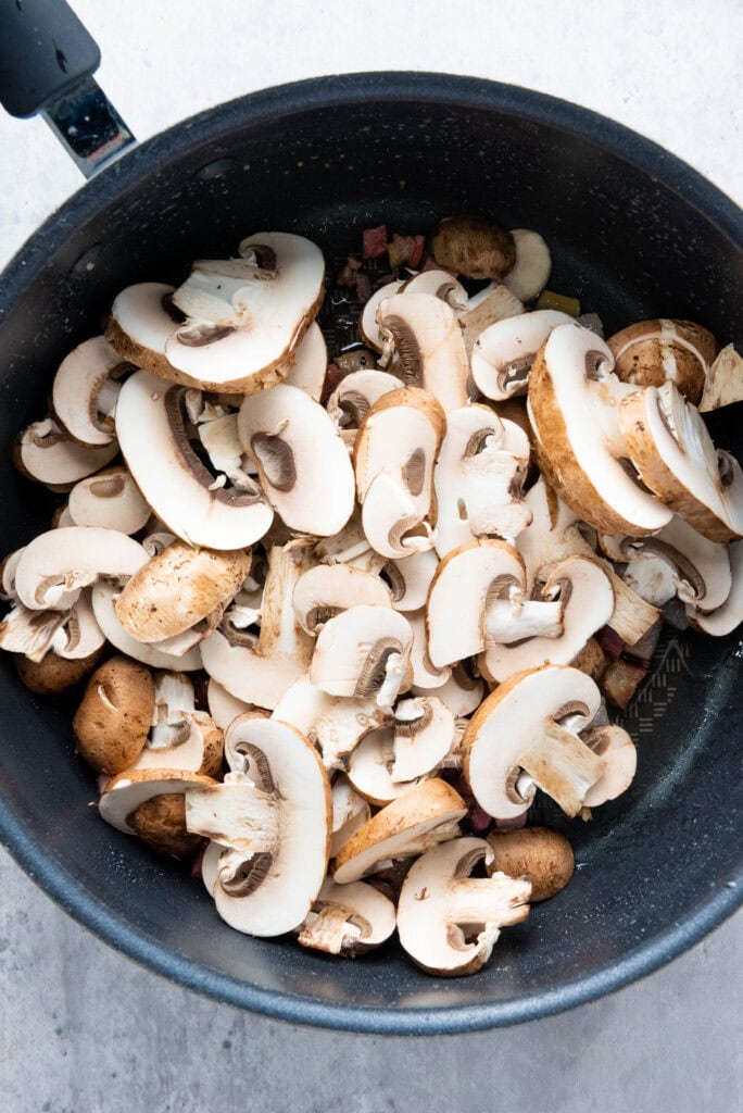 creamy brussels sprouts process photo