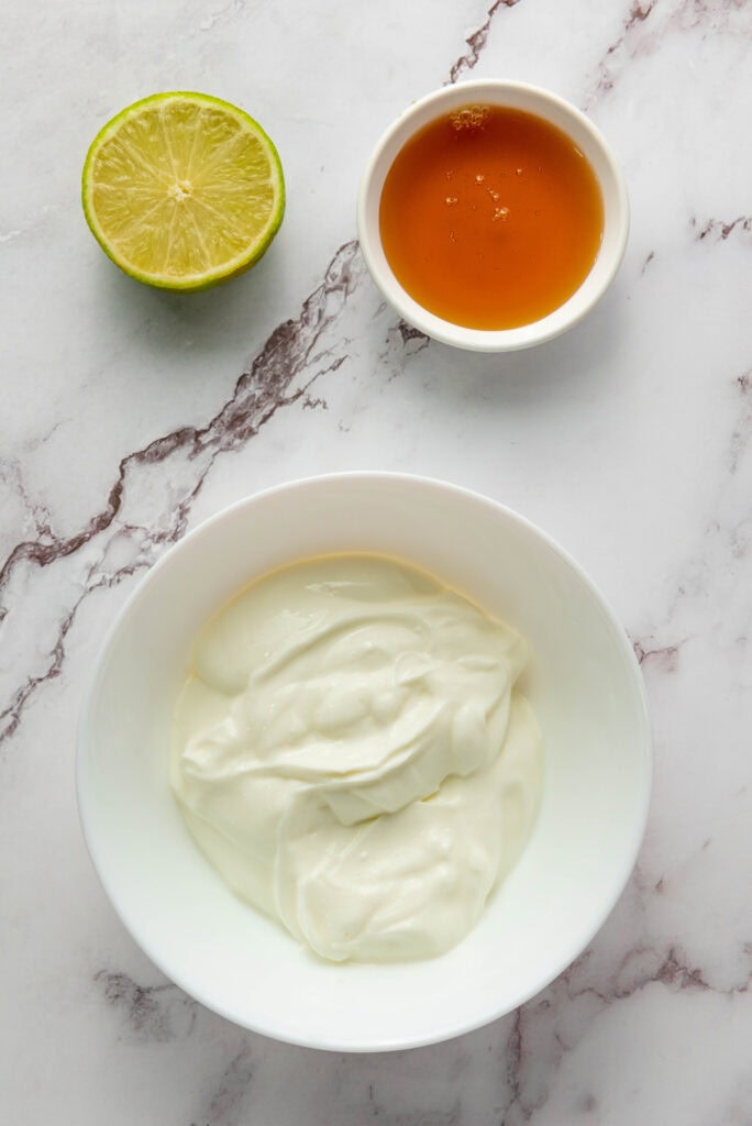 watermelon pizza process photo