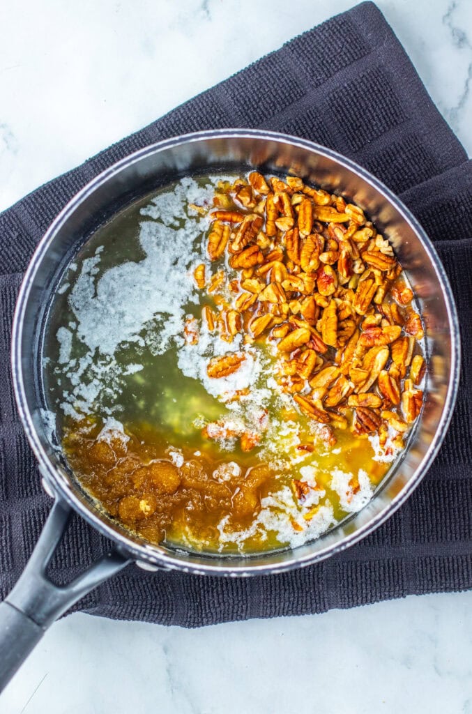 Pecan Pie Cookies Process Photo