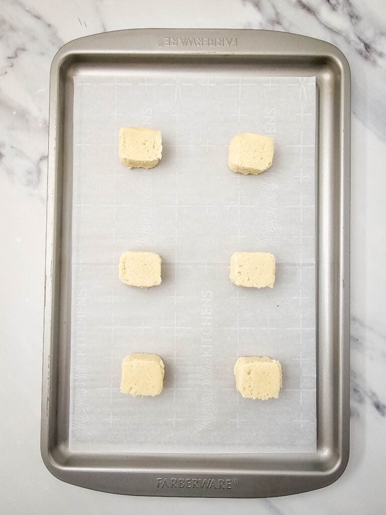 melted snowman cookies process photo