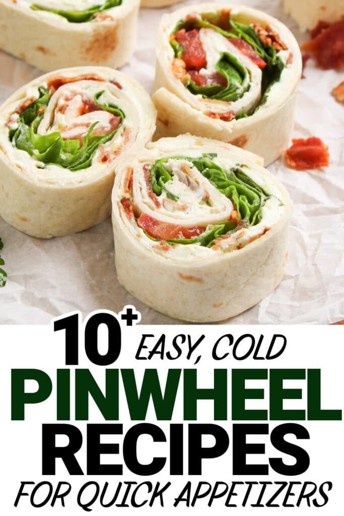 cold pinwheel appetizer - BLT Pinwheel Sandwiches