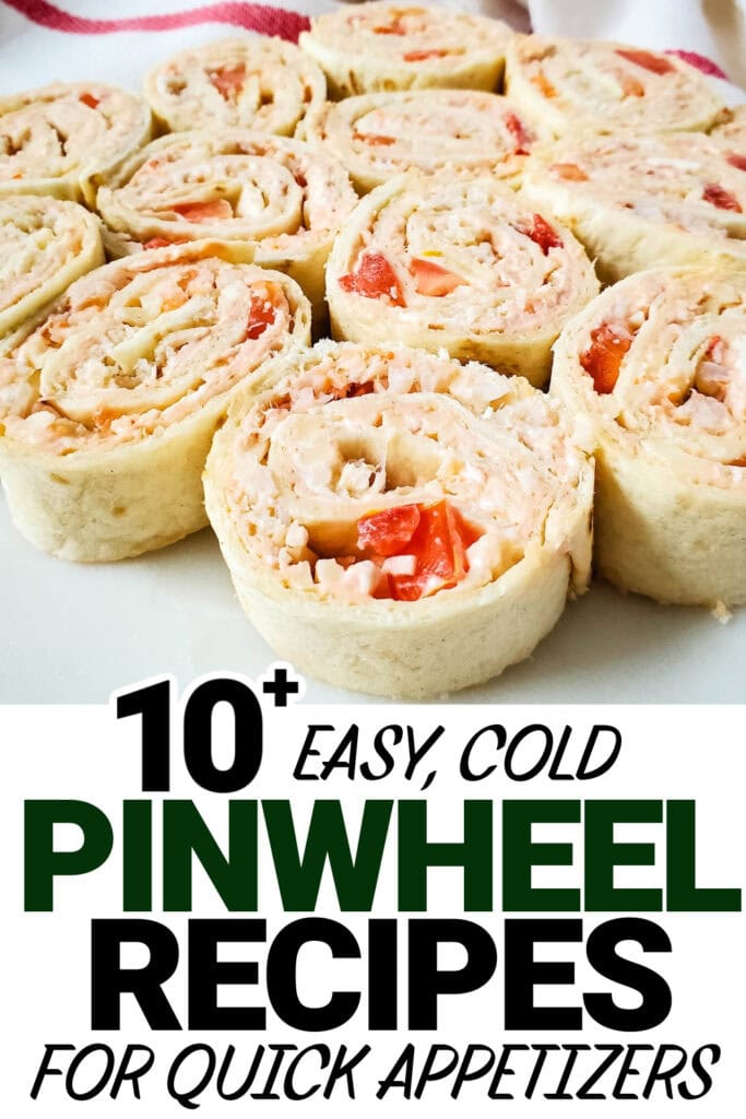 cold pinwheel appetizer - Seafood Pinwheels