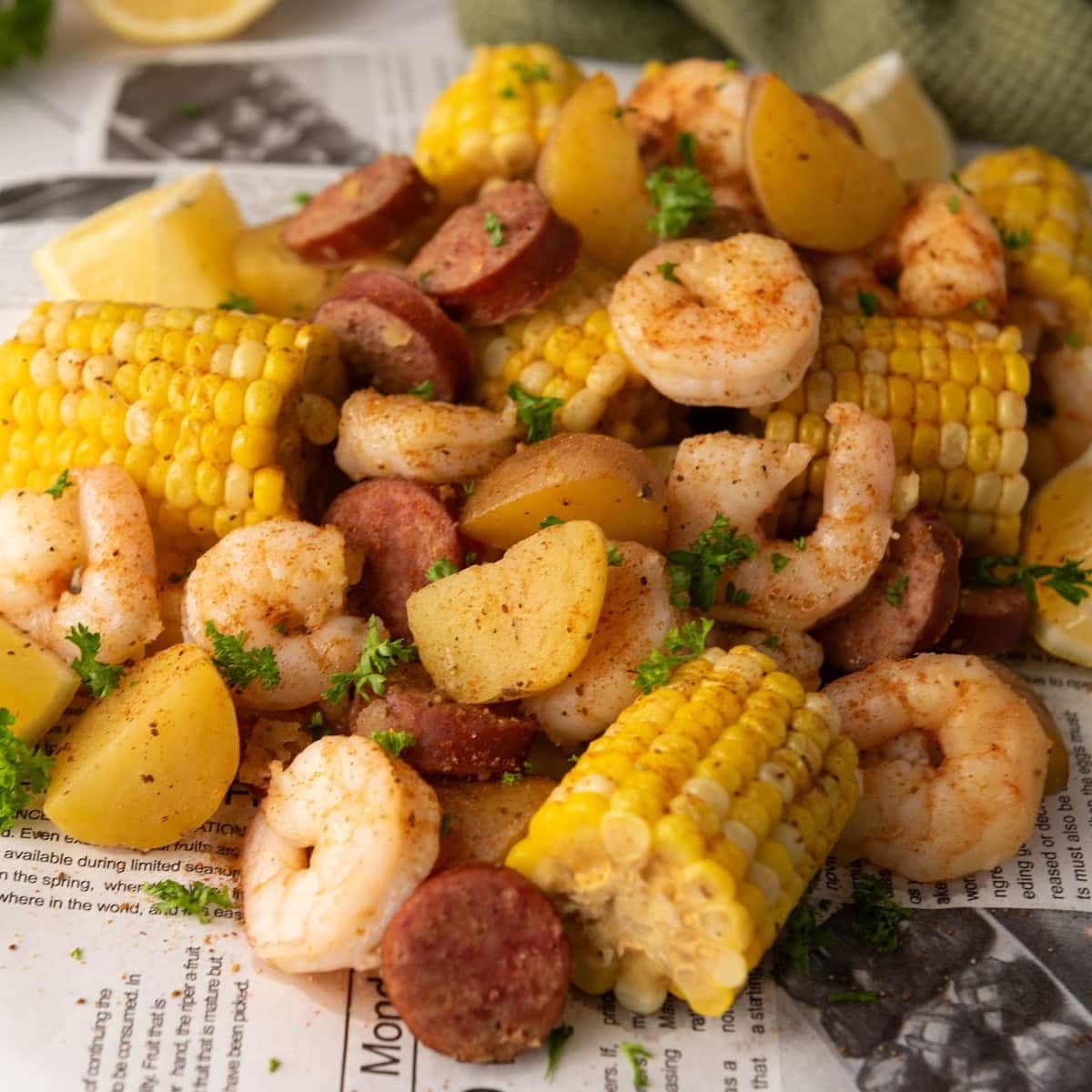 instant pot shrimp boil featured image