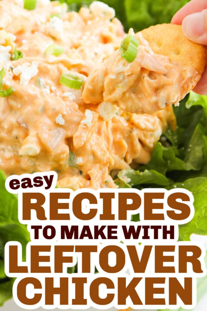 leftover chicken recipes - Buffalo Chicken Salad