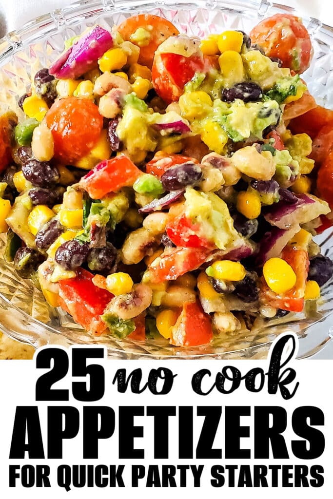 no cook appetizer - Cowboy Caviar Dip