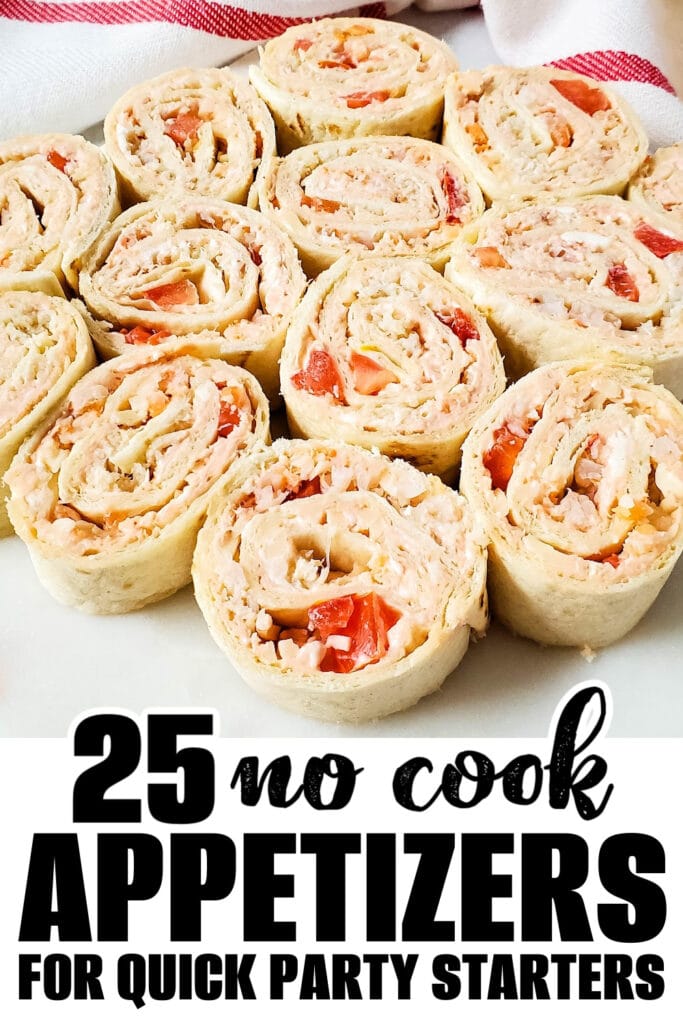 no cook appetizer - Seafood Pinwheels