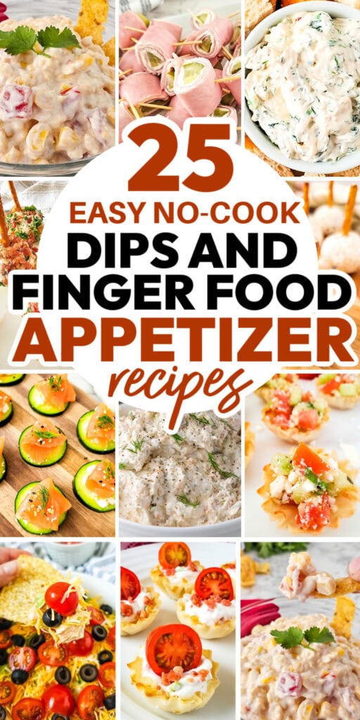 no cook appetizers