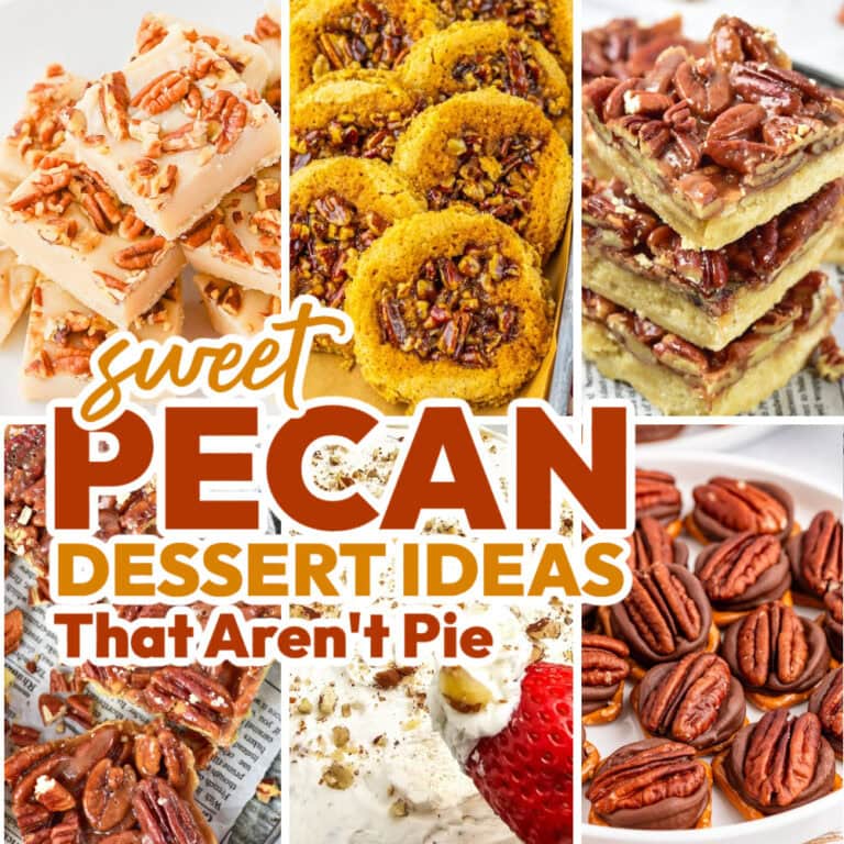 pecan dessert ideas