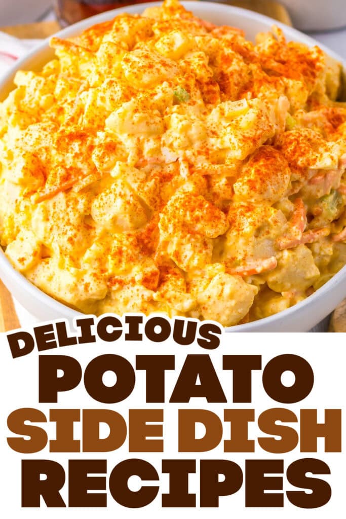 potato side dish ideas - Amish Potato Salad