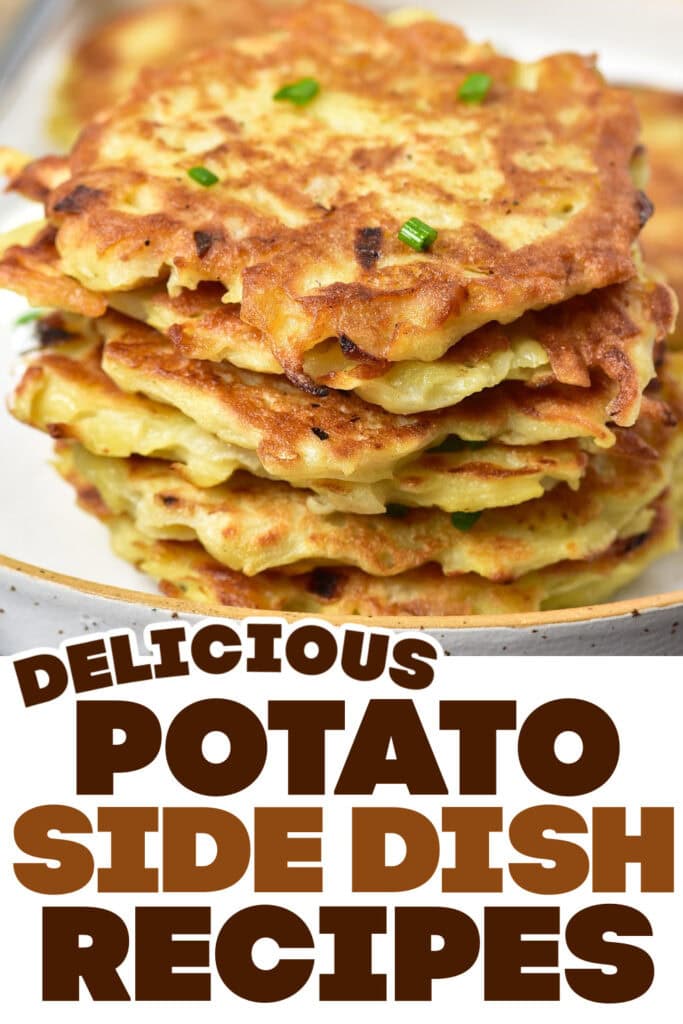 potato side dish ideas - Crispy Potato Latkes