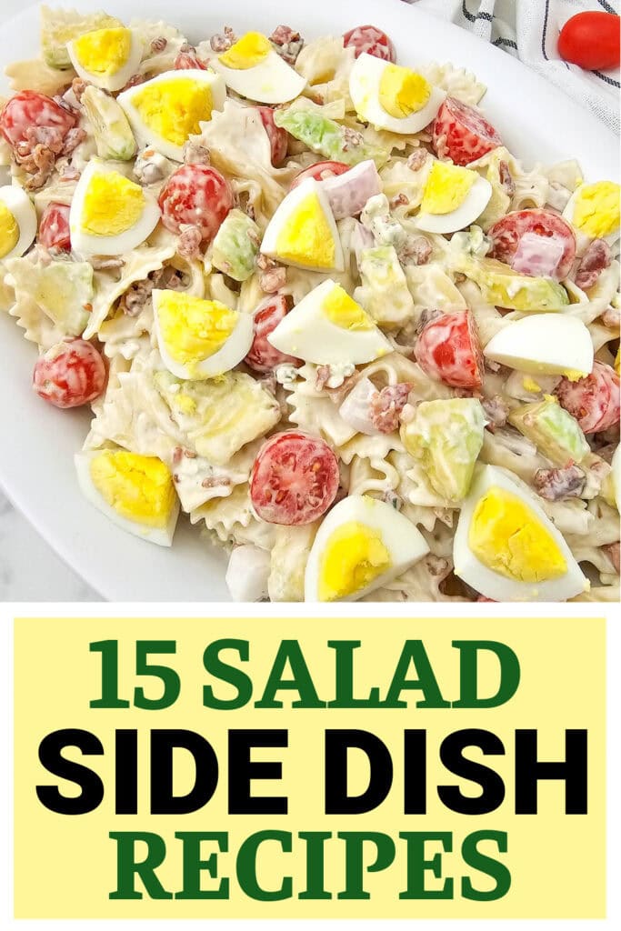 salad side dish -Cobb Pasta Salad