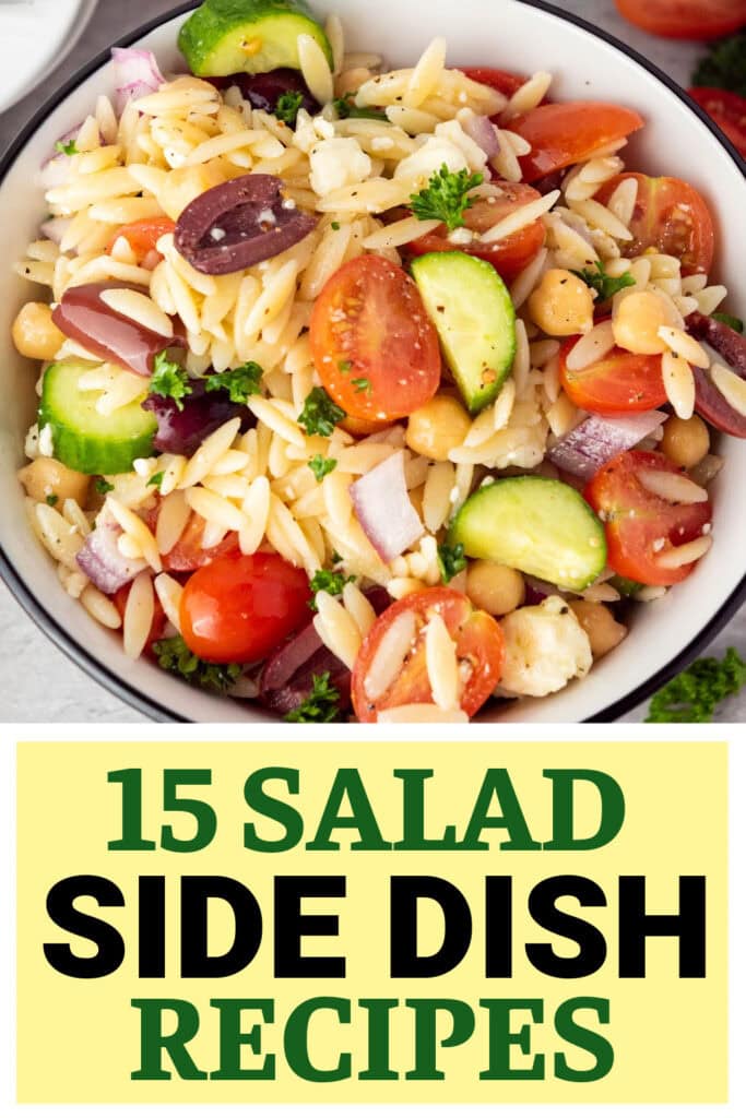 salad side dish - Mediterranean Orzo Pasta Salad
