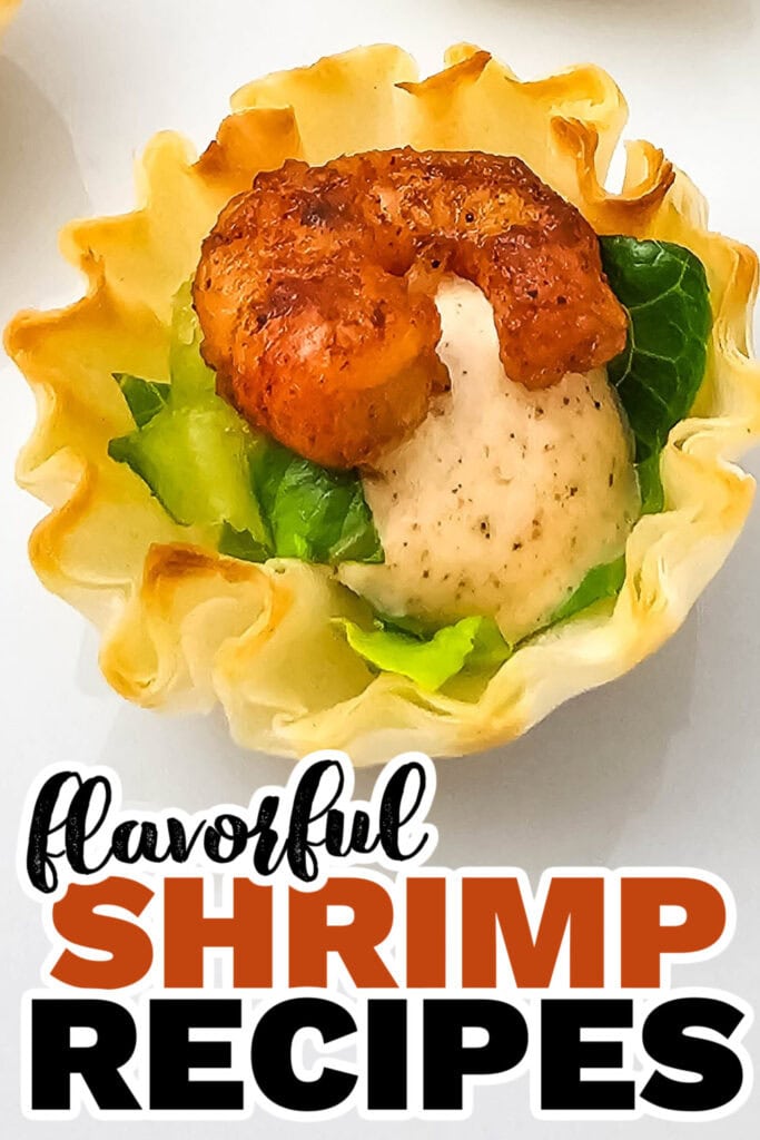 shrimp recipes - Chili Lime Shrimp in Phyllo Cups