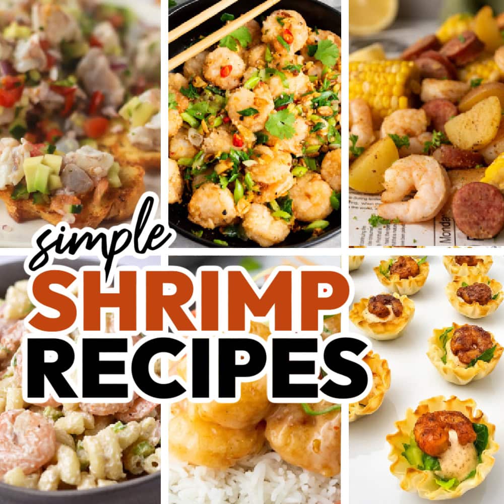 shrimp recipes featured image
