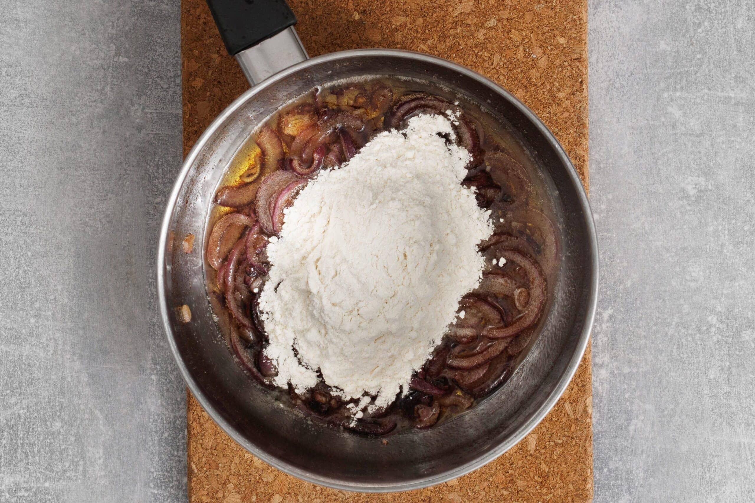 salisbury steak process photo