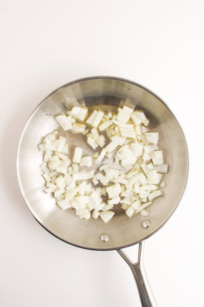 sheet pan lasagna process photo