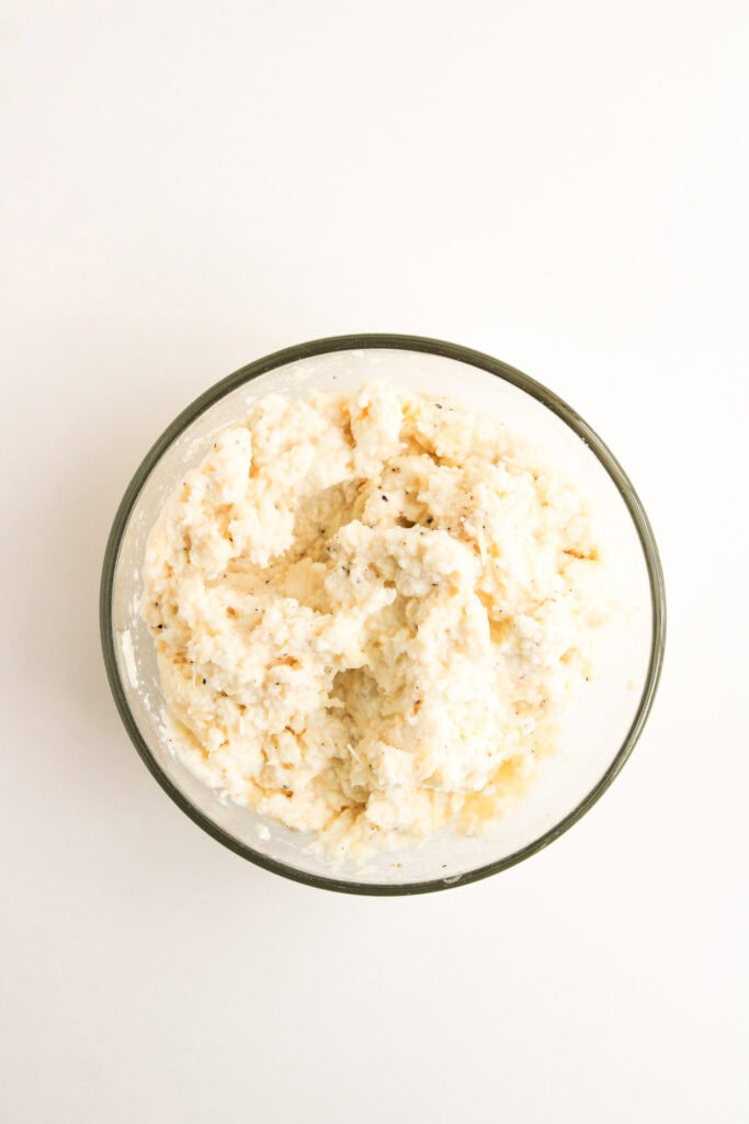 sheet pan lasagna process photo