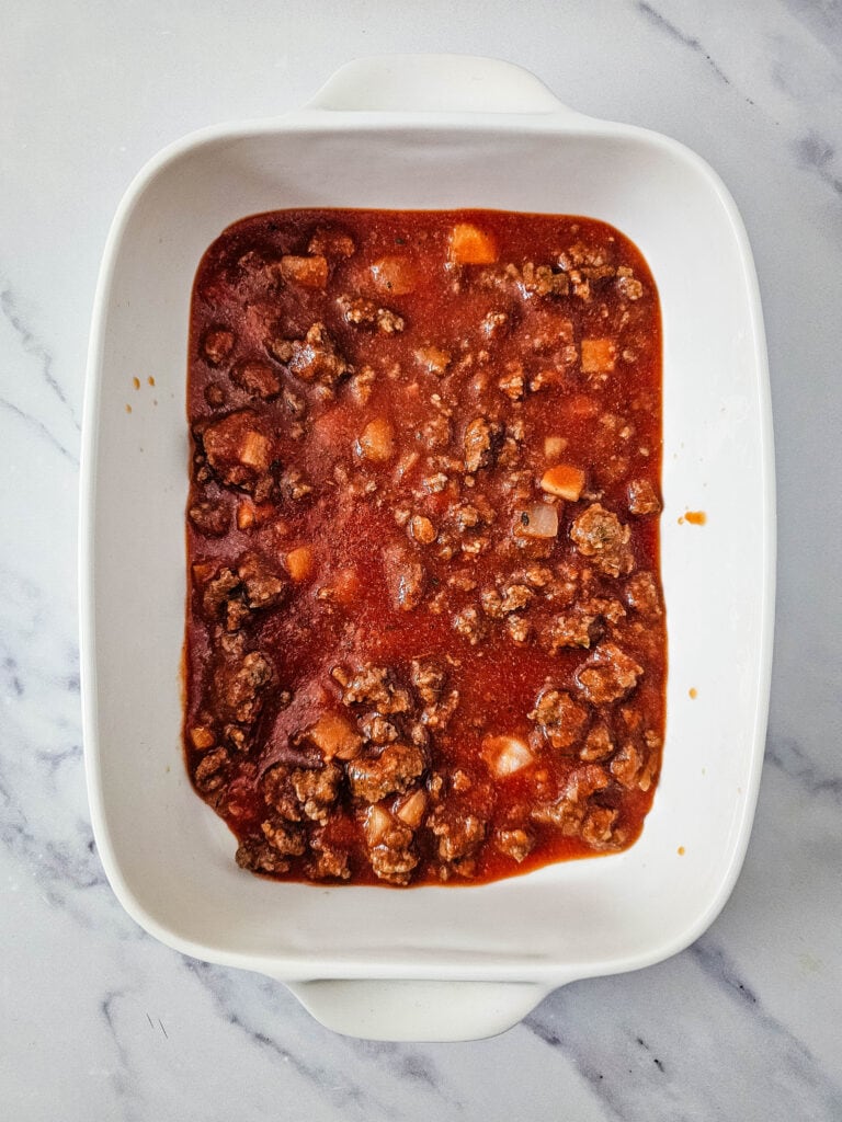 poor man's casserole process photo