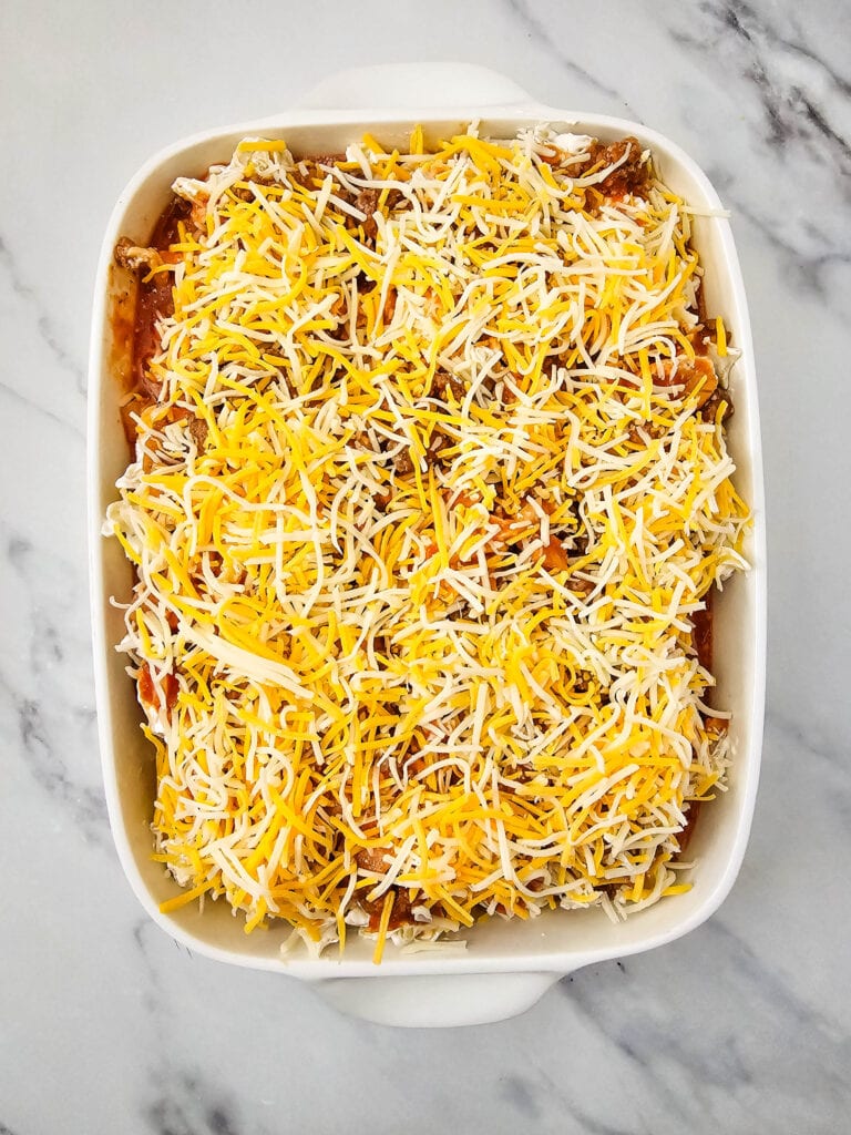 poor man's casserole process photo