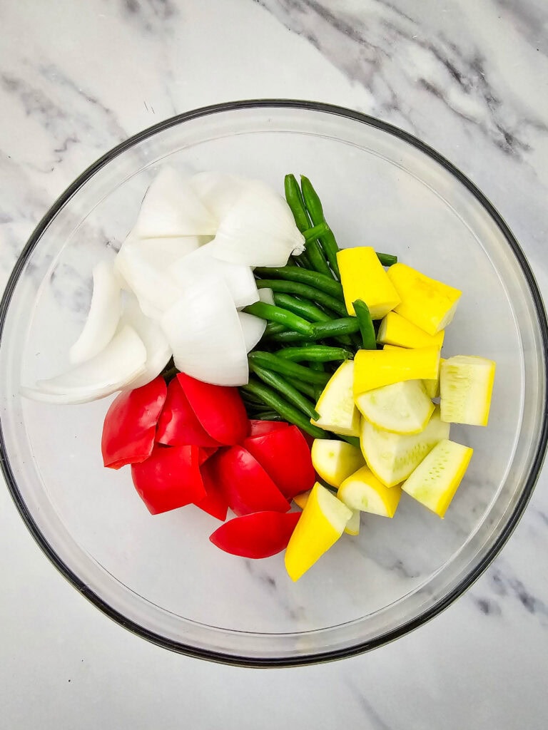 sheet pan italian pork chops process photo