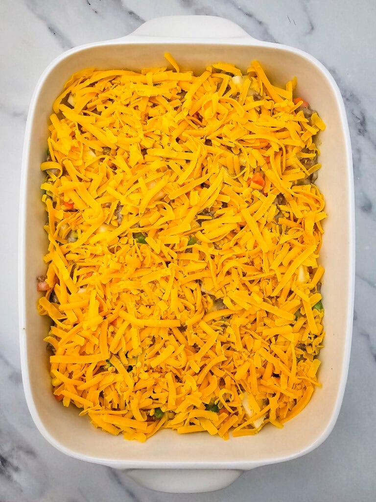 hobo casserole process photo