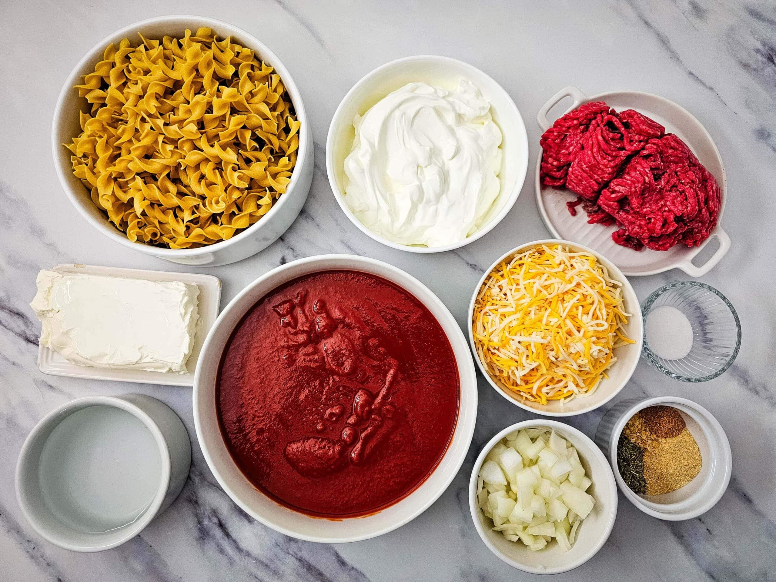 poor man's casserole ingredients