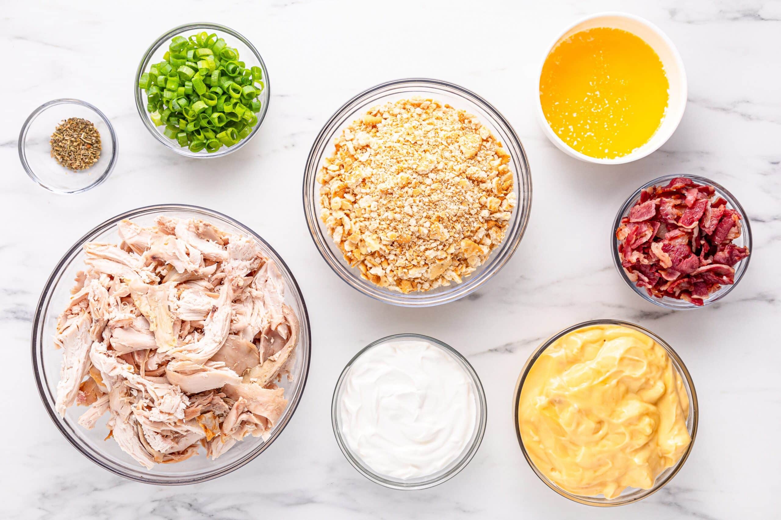 Ritz Cracker Chicken Casserole Ingredients