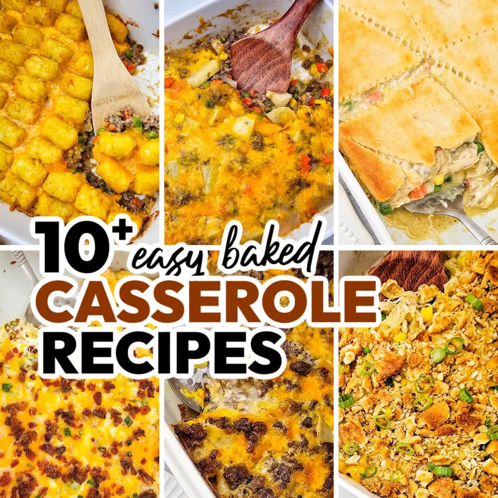 casserole recipes featured image