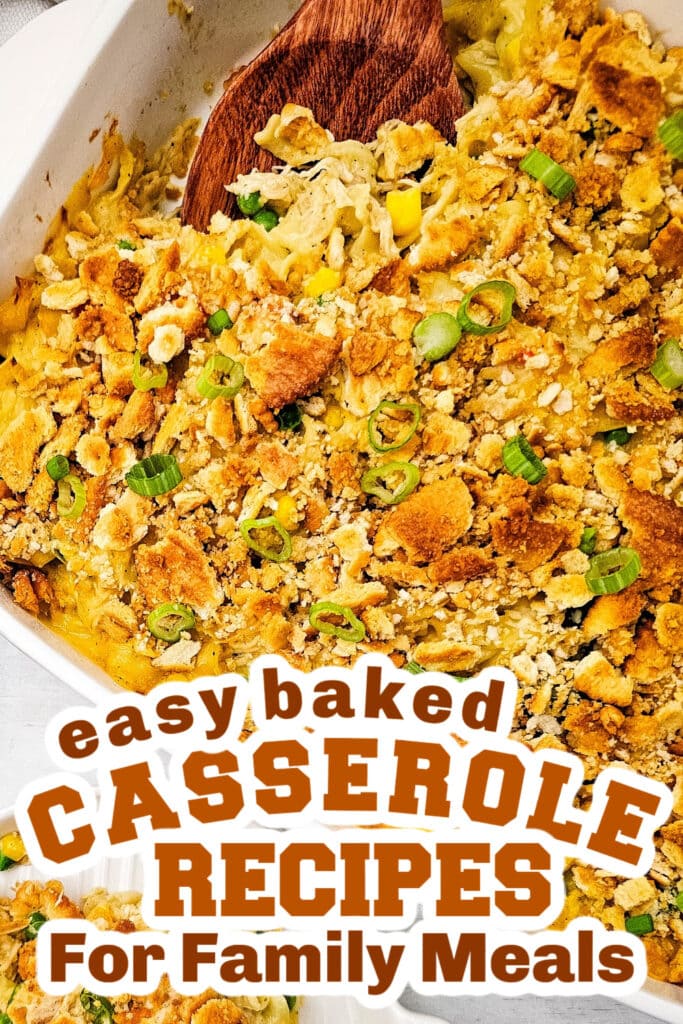 casserole recipes - Chicken Noodle Casserole