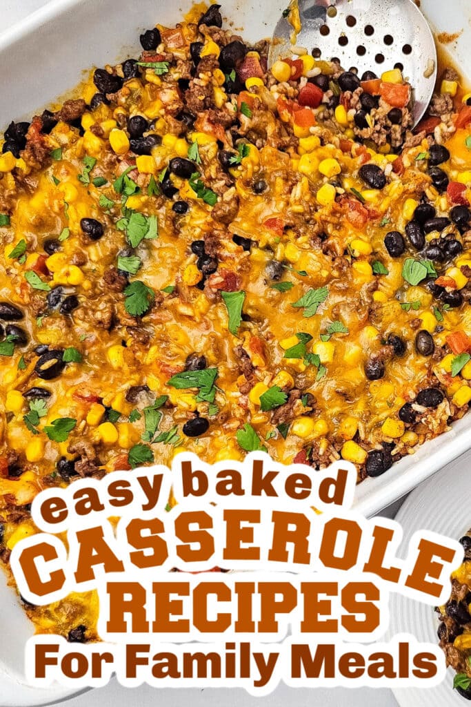 casserole recipes - Taco Rice Casserole
