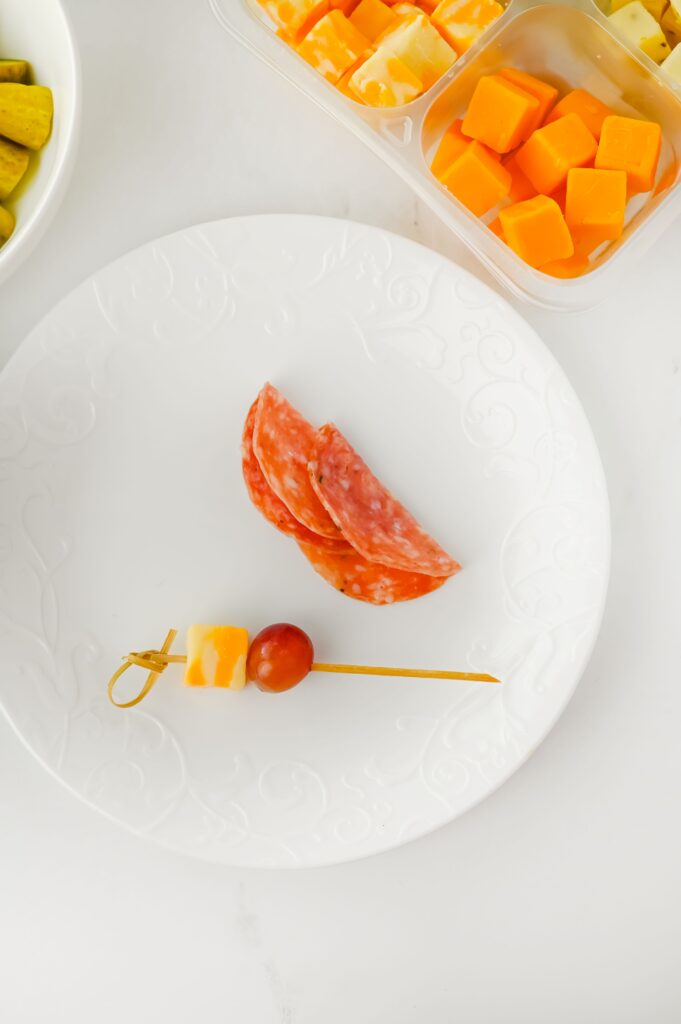 charcuterie skewers process photo