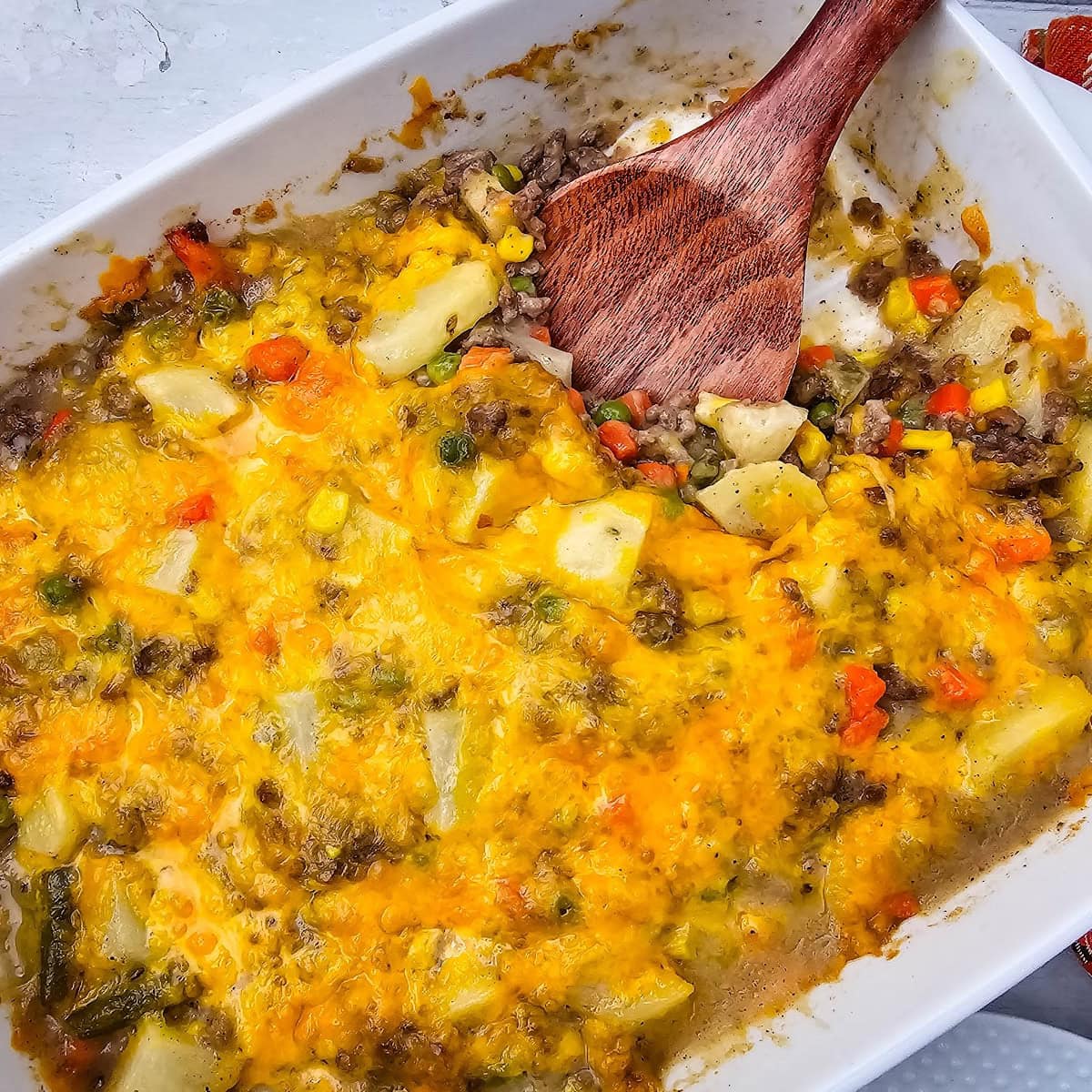 Creamy Hobo Casserole
